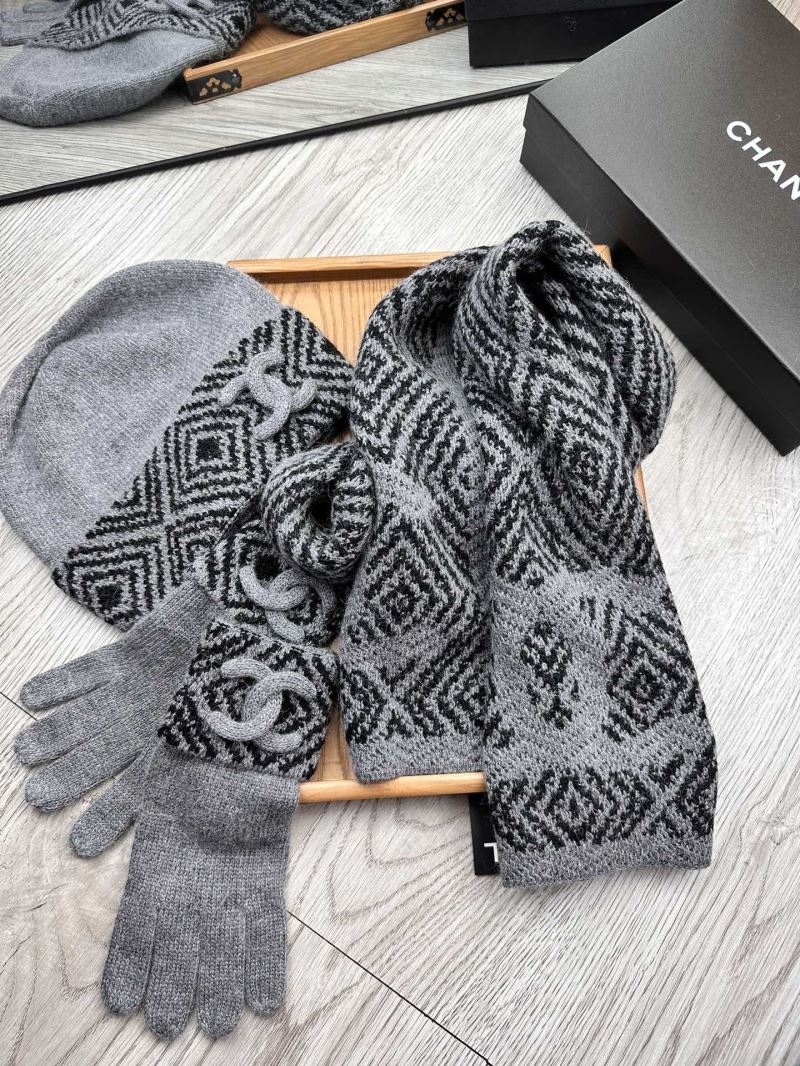 Chanel Caps Scarfs